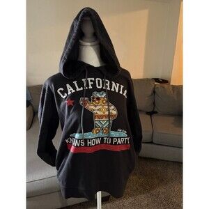 Riot Society Hoodie Size Large California Knows How To Party Preowned Size S
